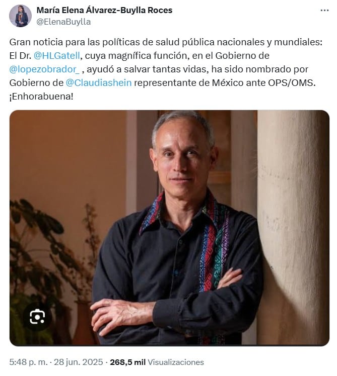 Hugo López-Gatell sería nombrado representante de México ante la OMS, según diferentes versiones