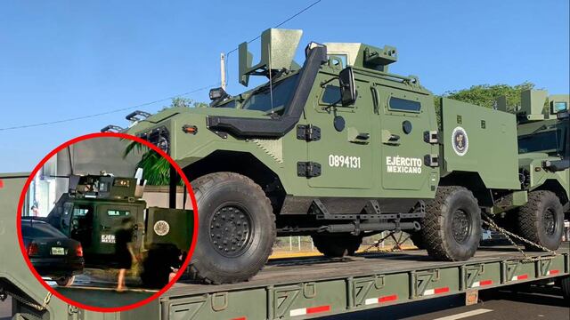 Militares chocaron un Ocelotl