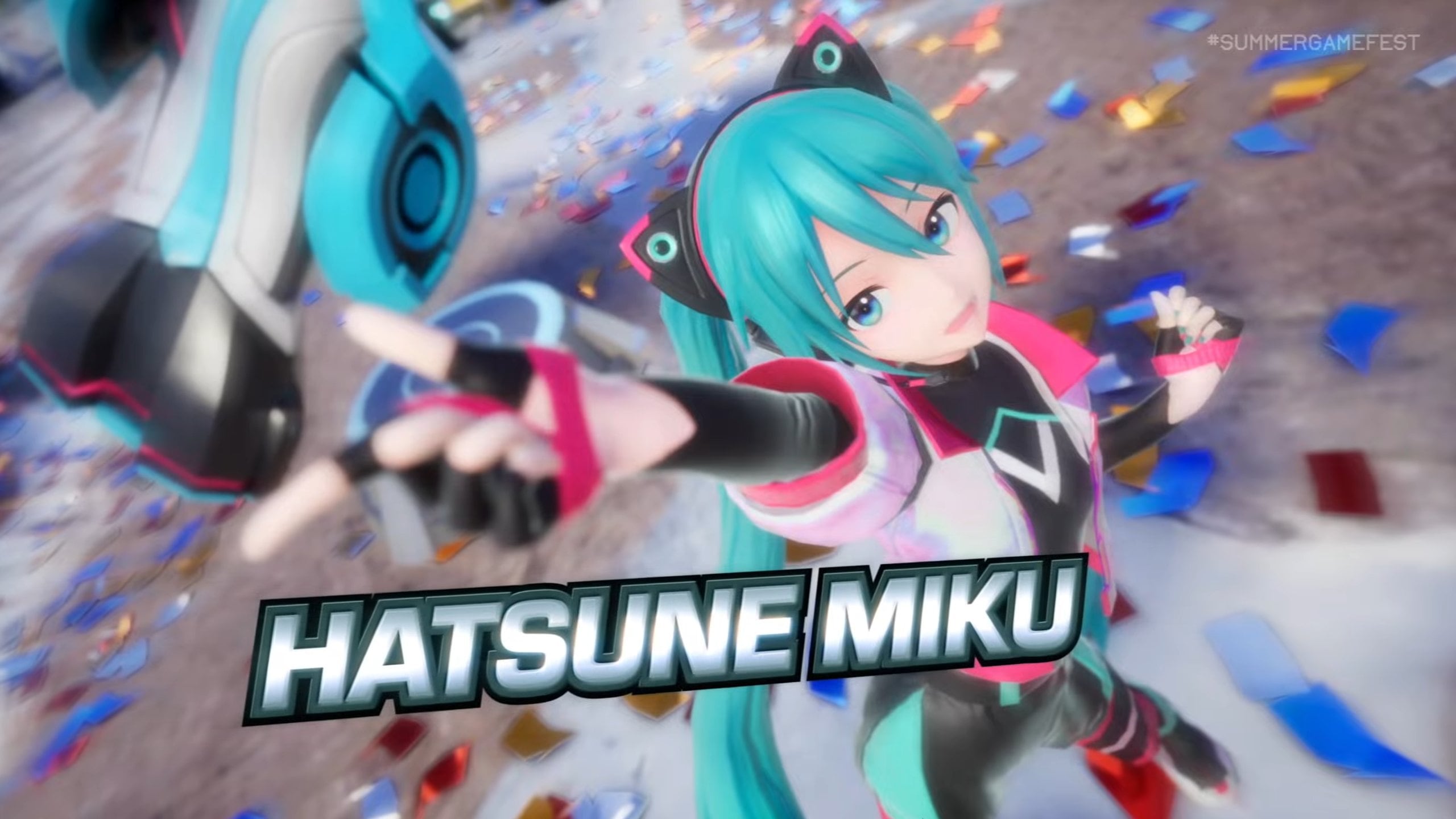 Hatsune Miku en Sonic Racing Crossworlds