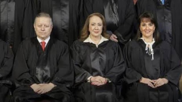 Presidente de la SCJN y ministras de la Comisión de Receso