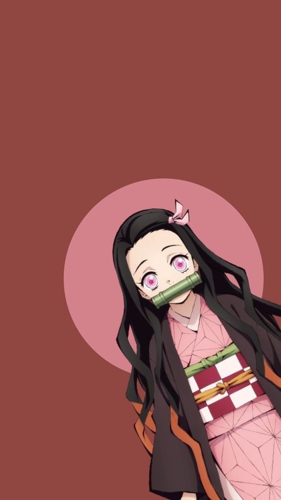 Fondo de Nezuko Kamado de Demon Slayer: Kimetsu no Yaiba