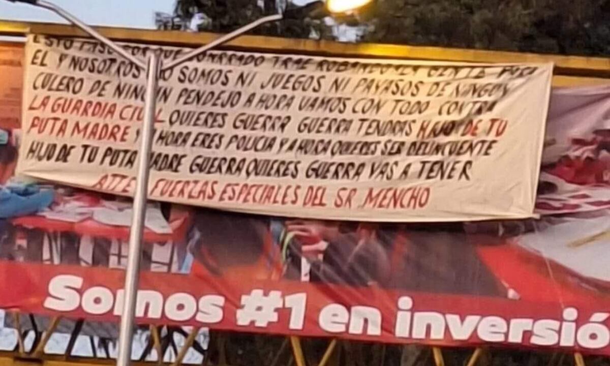 Narcomensajes en Zitácuaro, Michoacán