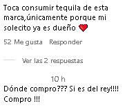 Fans de Luis Miguel aprueban sus acciones con tequila Don Ramón.