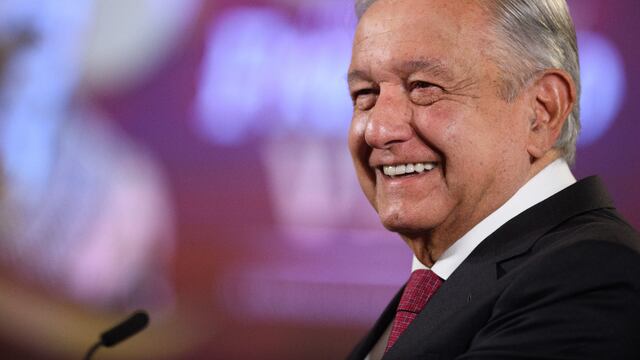 AMLO en su conferencia mañanera