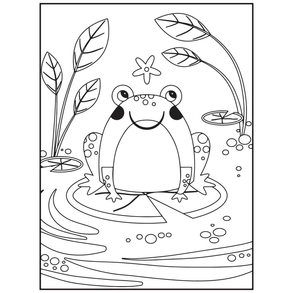 Peppa Pig: dibujos rana