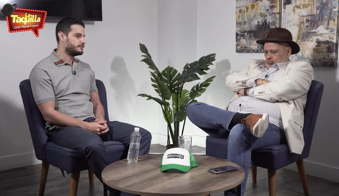 Adrián Marcelo en entrevista con René Franco
