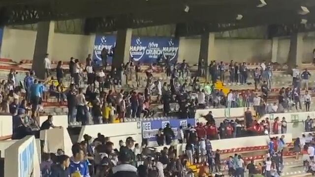 Pelea en La Corregidora