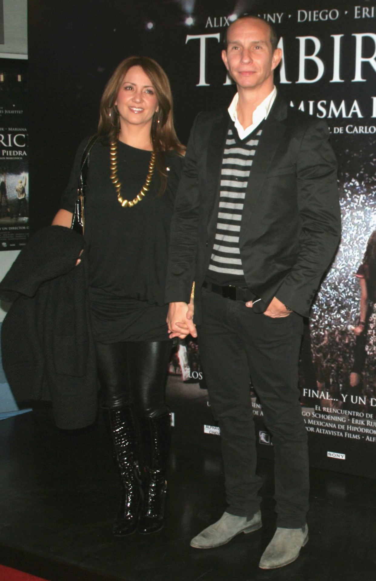 Andrea Legarreta y Erick Rubín.