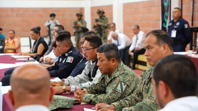 Consejo Municipal de Seguridad en Valle de Bravo