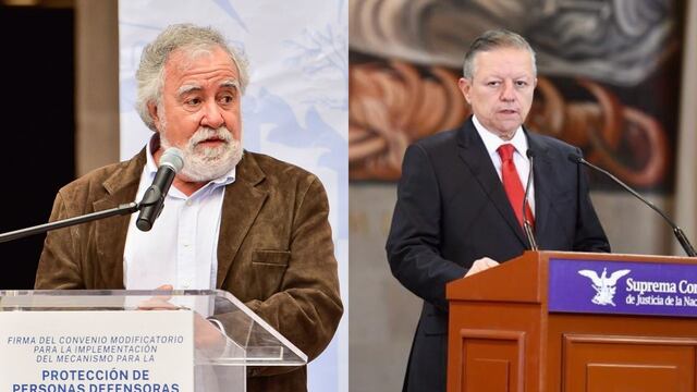 Alejandro Encinas y Arturo Zaldívar