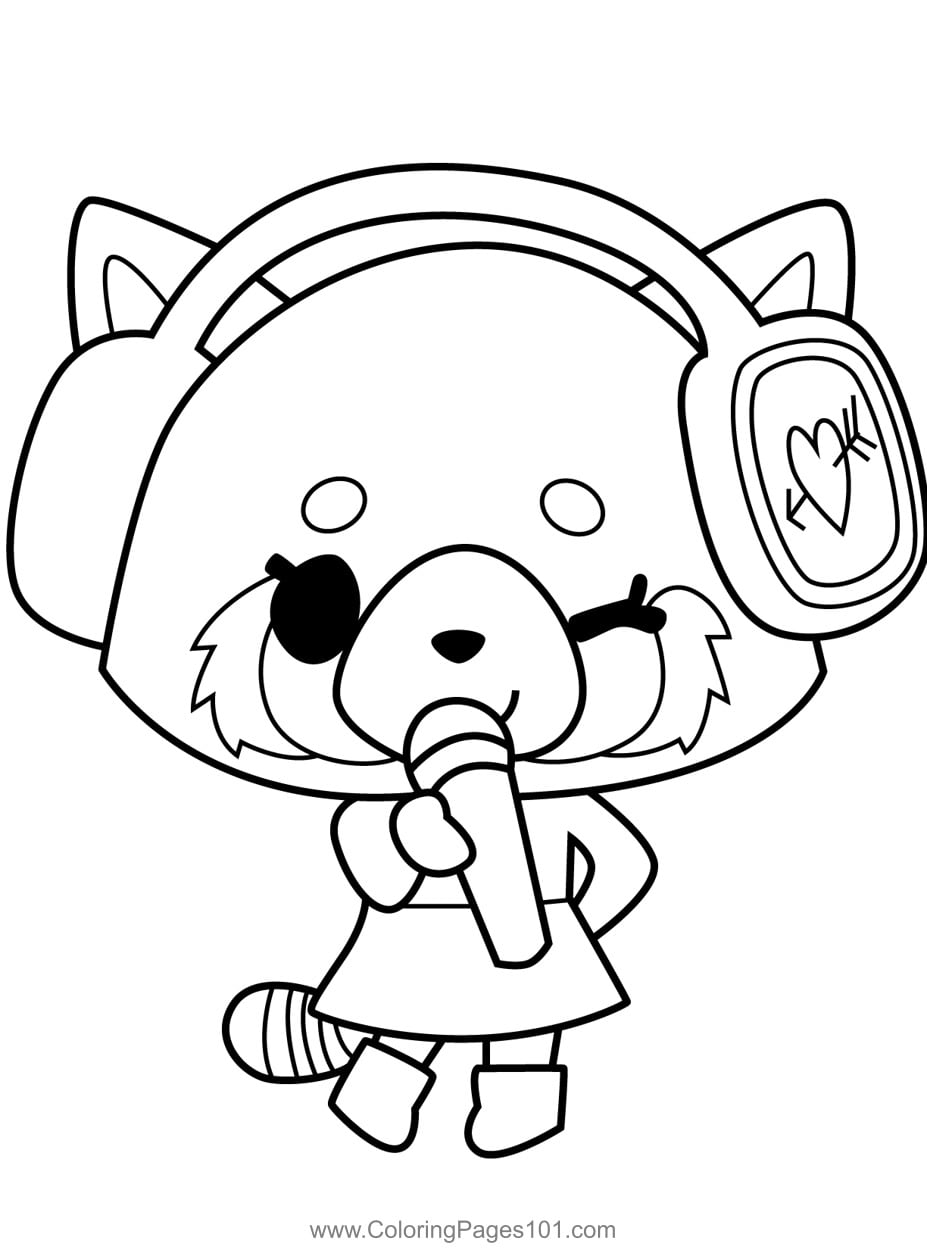 Dibujos de Aggretsuko por su cumpleaños este 6 de noviembre