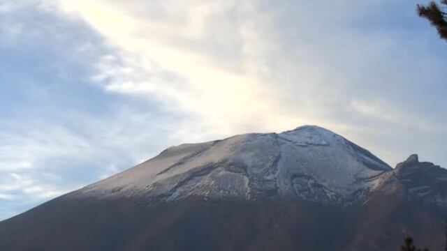 Volcán Popocatépetl el 25 de abril