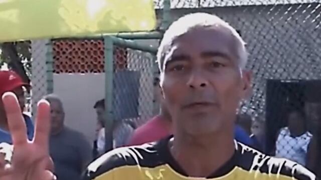Romario sigue derrochando calidad a sus casi 60 años de edad.