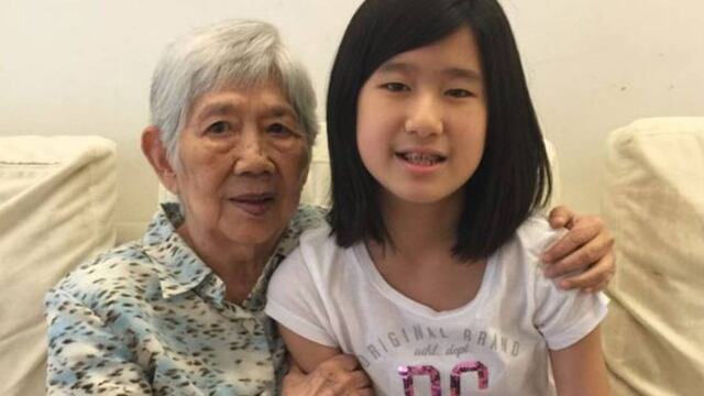 Emma Yang, de 12 años.