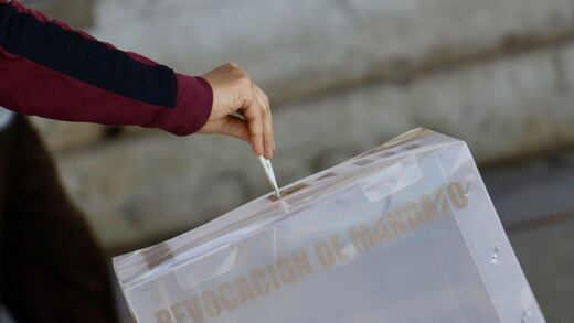 El temible riesgo de la revocación de mandato