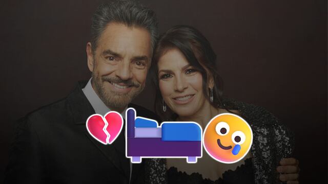 Alessandra Rosaldo sí duerme en otra cama, confirma Eugenio Derbez