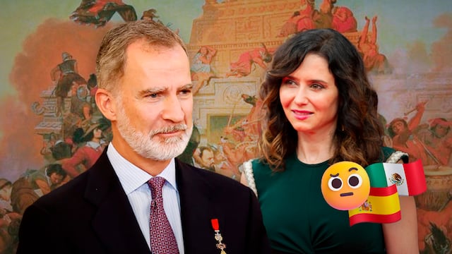 Ayuso contradice a Felipe VI y afirma que abusos fueron cometidos por indígenas