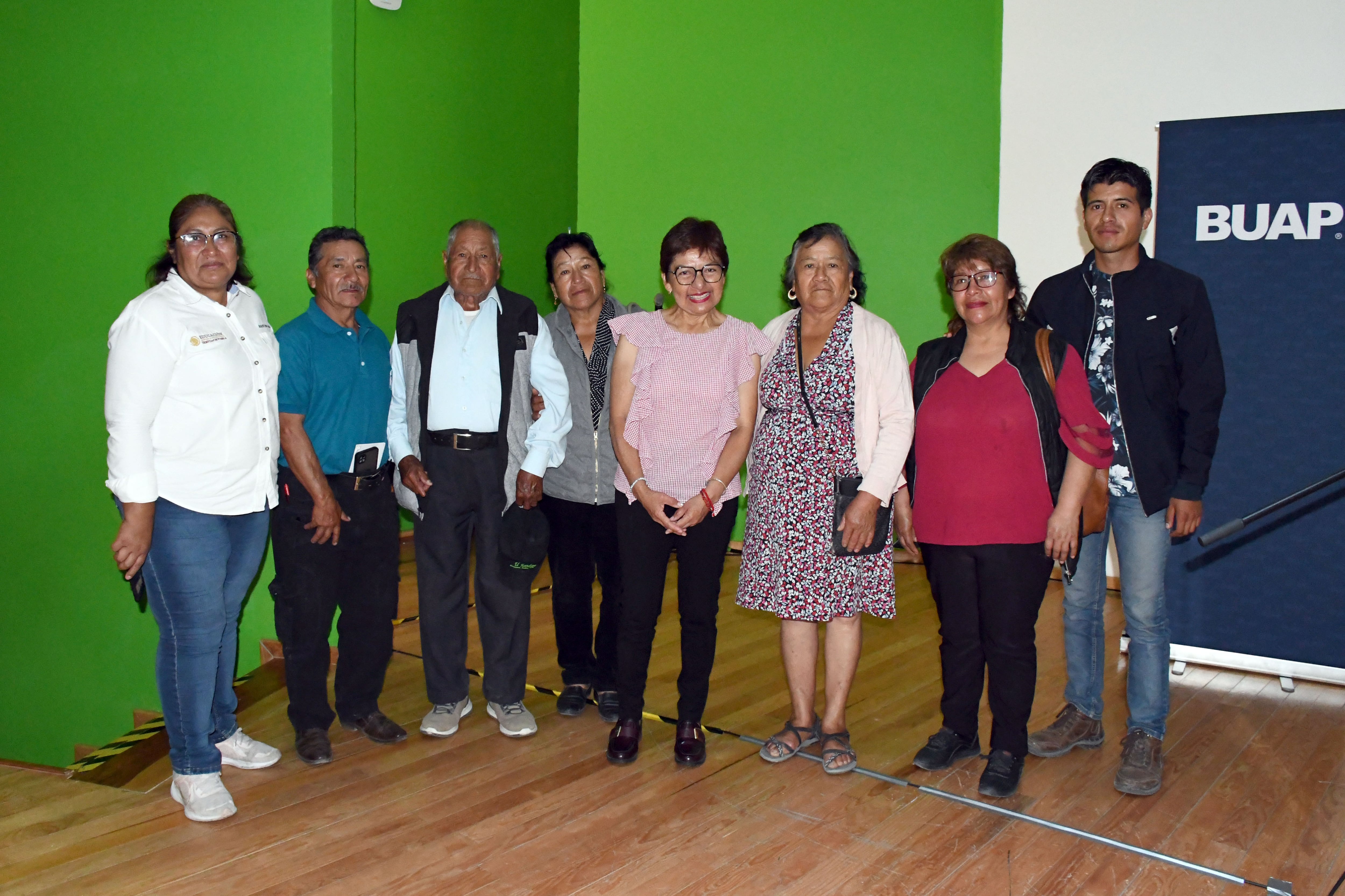 María Lilia Cedillo, rectora de la BUAP, en el encuentro de investigación agrícola