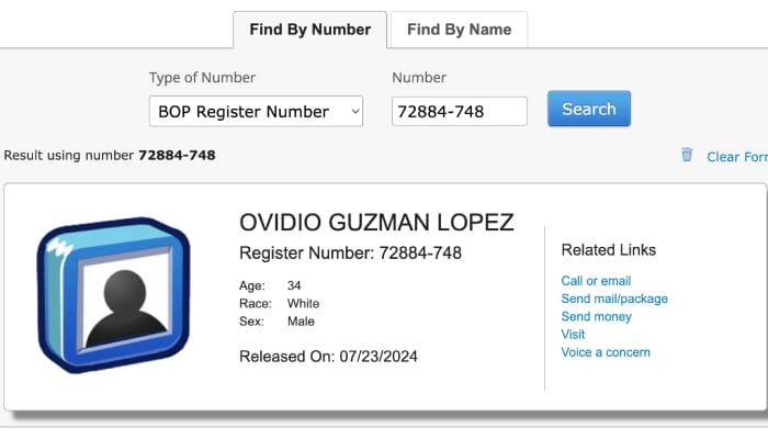 ¿Ovidio Guzmán López fue liberado? Esto se sabe