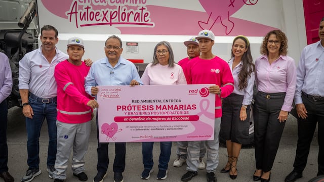 Andrés Mijes impulsa prevención del cáncer de mama en Escobedo