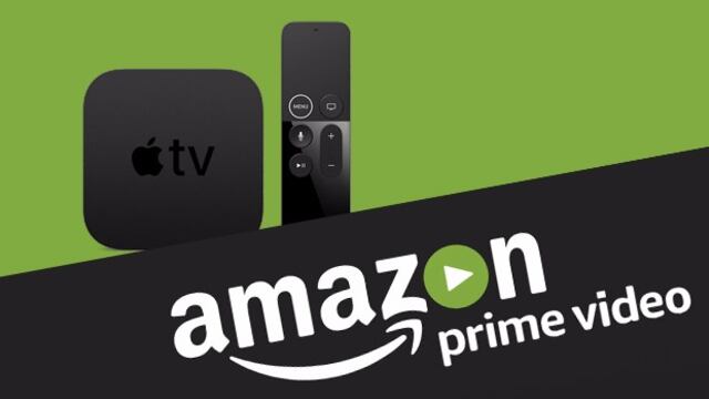 Amazon Prime Video en el Apple TV.