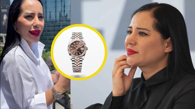 Sandra Cuevas presume Rolex