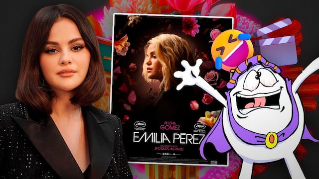 Huevocartoon parodia a Selena Gomez en Emilia Pérez