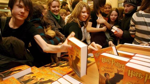 Venta de libros de Harry Potter, autor: J. K. Rowling.
