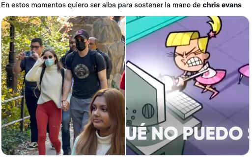 Memes de Chris Evans y su nueva novia