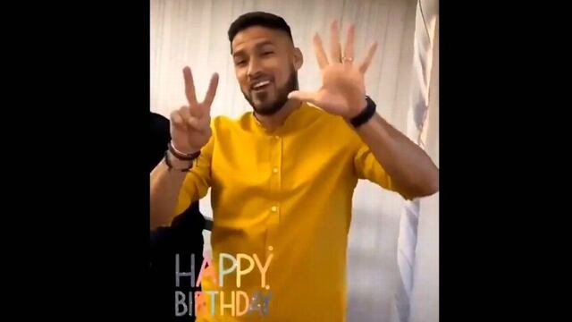 Bruno hizo un gesto que se prestó a críticas