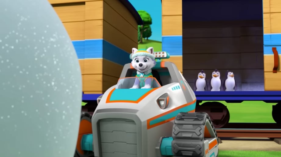 Paw Patrol por el Día de Concienciación por los Pingüinos