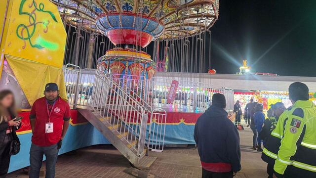 Accidente en la Feria de León 2025