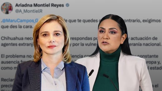 Ariadna Montiel responde a Maru Campos tras pedir audiencia con Claudia Sheinbaum