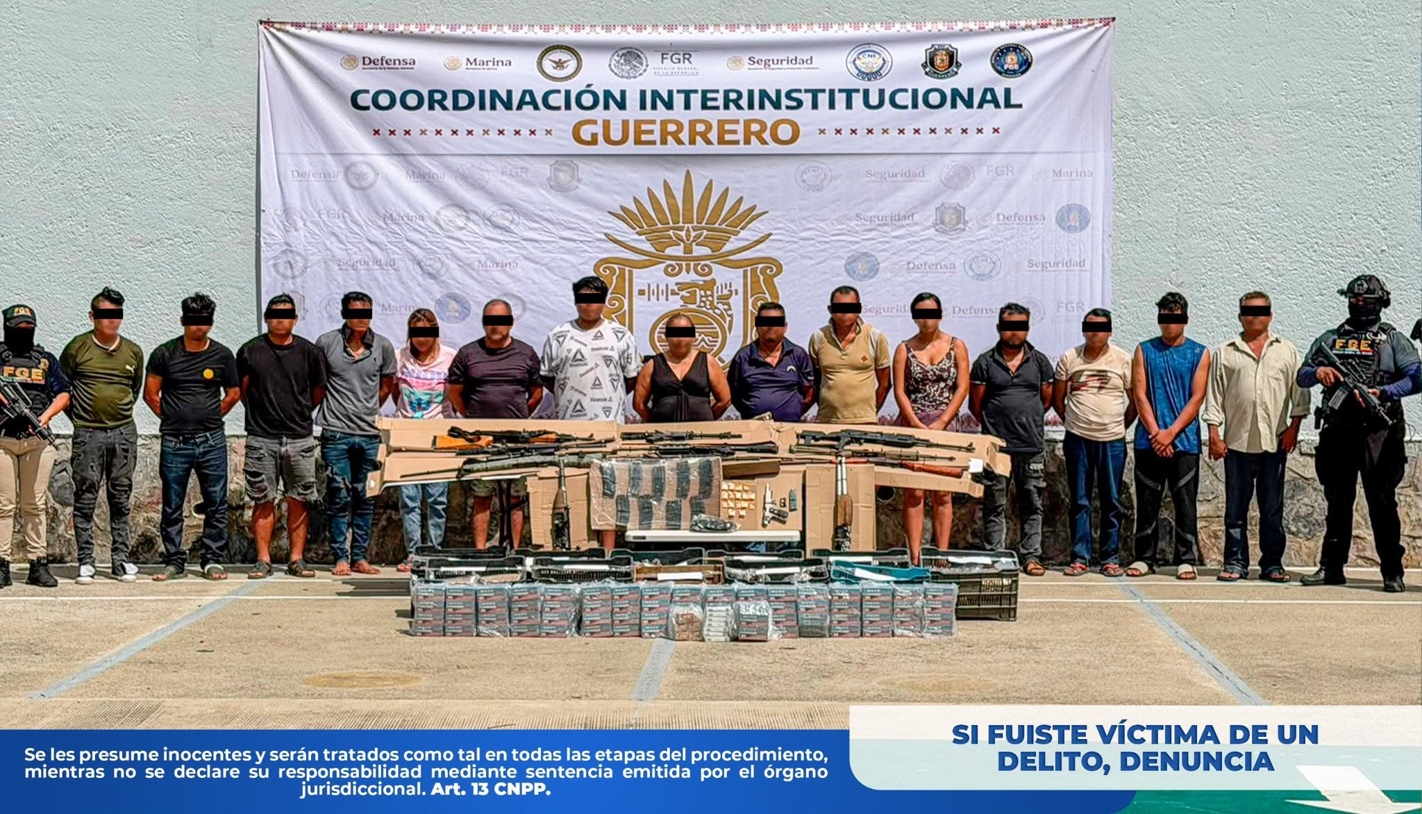 Detienen a 16 integrantes de Los Ardillos en Guerrero