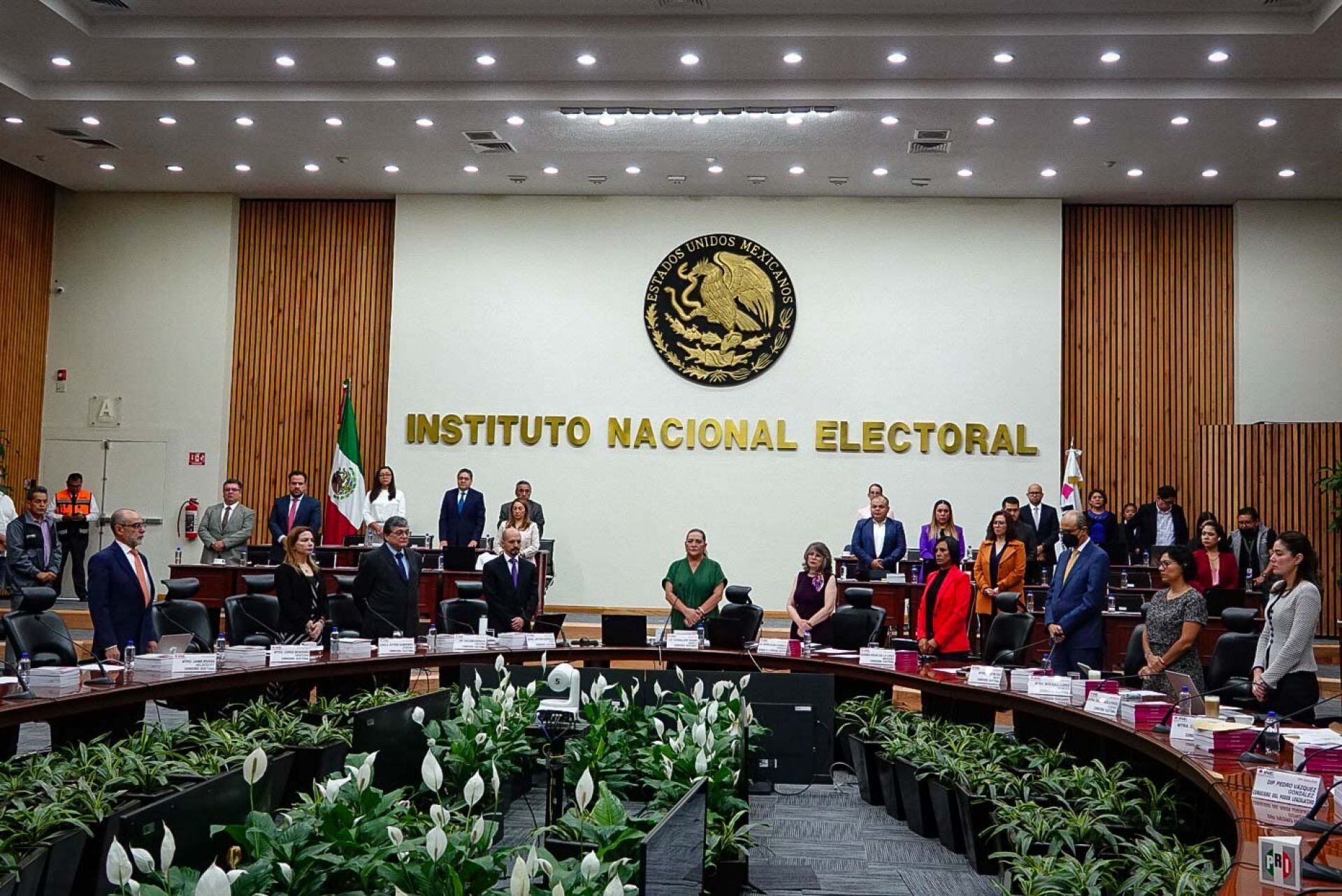 Sesión del Consejo General del INE