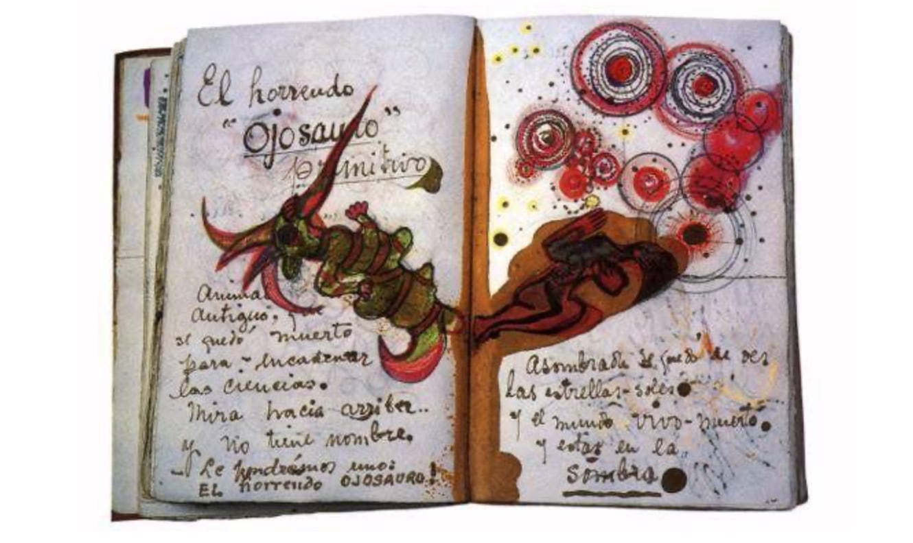 El horrendo Ojosauro, de Frida.