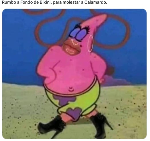 Memes celebran el día de molestar a Calamardo