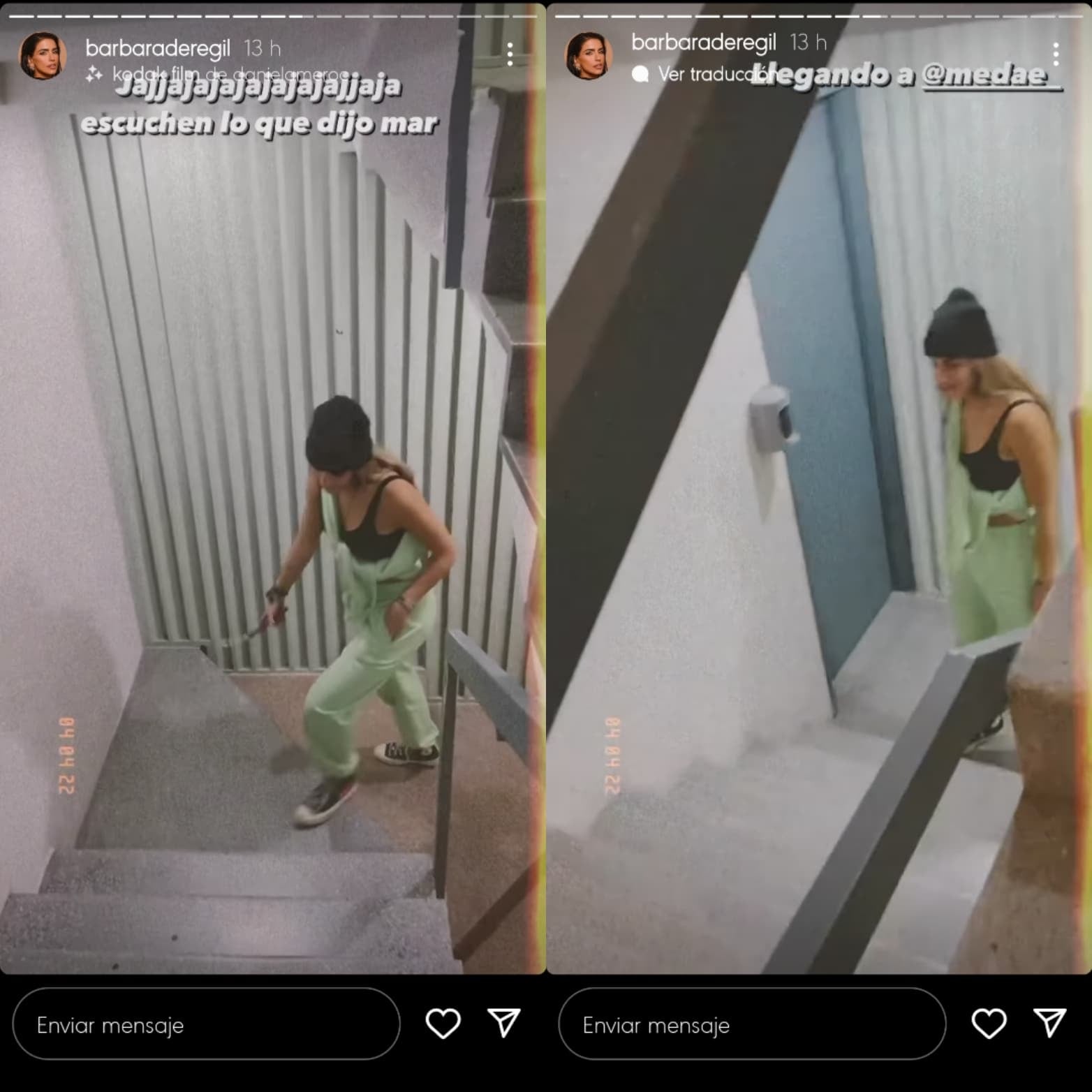 Bárbara de Regil expone a su hija Mar de Regil.