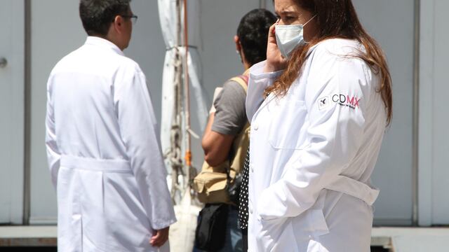 Personal médico en CDMX.