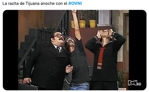 Memes de avistamientos OVNIS en Tijuana