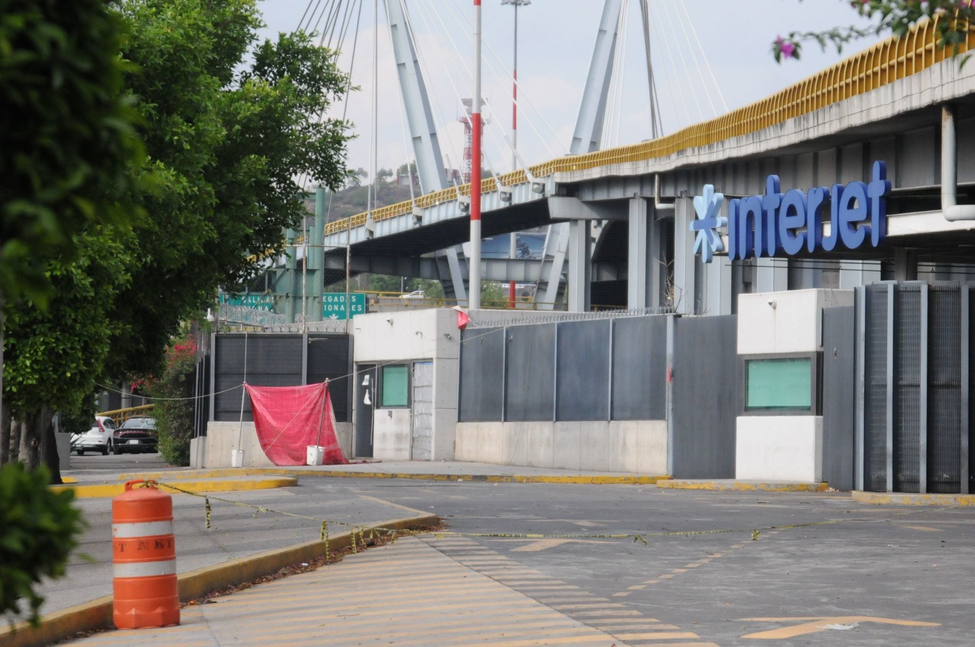 Oficinas de Interjet ubicadas en las inmediaciones de la T1 del AICM