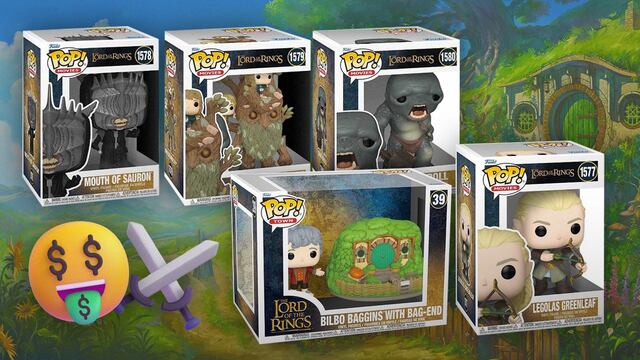 Los nuevos Funko Pop! de El Señor de los Anillos