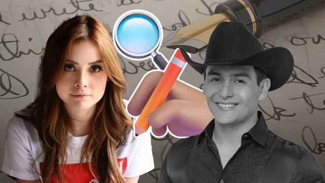 Maryfer Centeno analizó la firma del testamento de Julián Figueroa