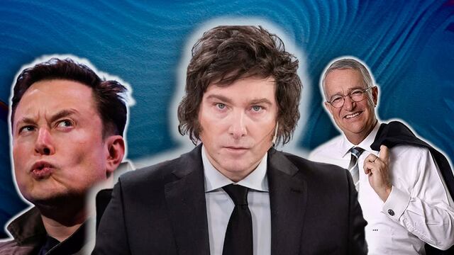Ricardo Salinas Pliego y Elon Musk, sorprendidos por Javier Milei