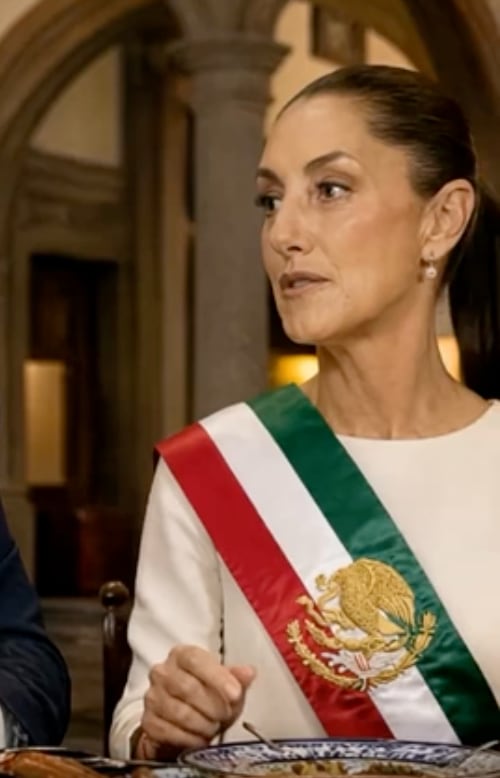 Claudia Sheinbaum aparece en video generado con IA por Trump