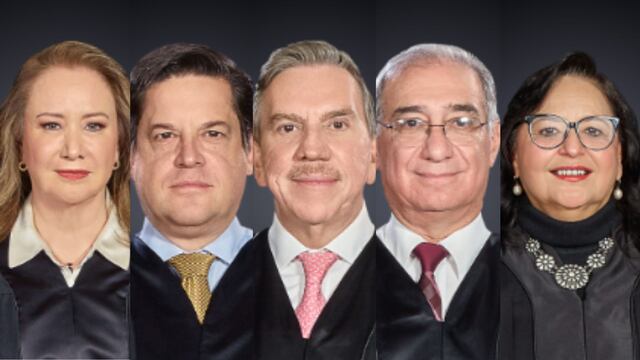Ministros y ministras aspirantes a presidir la SCJN
