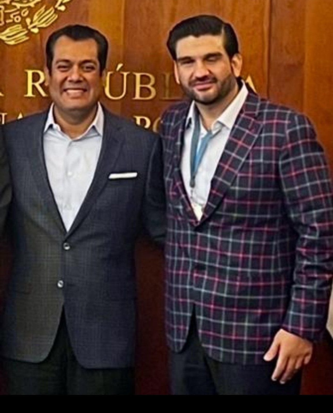 Sergio Gutiérrez Luna y Juan Pablo Penilla, abogado de "el Mayo" Zambada
