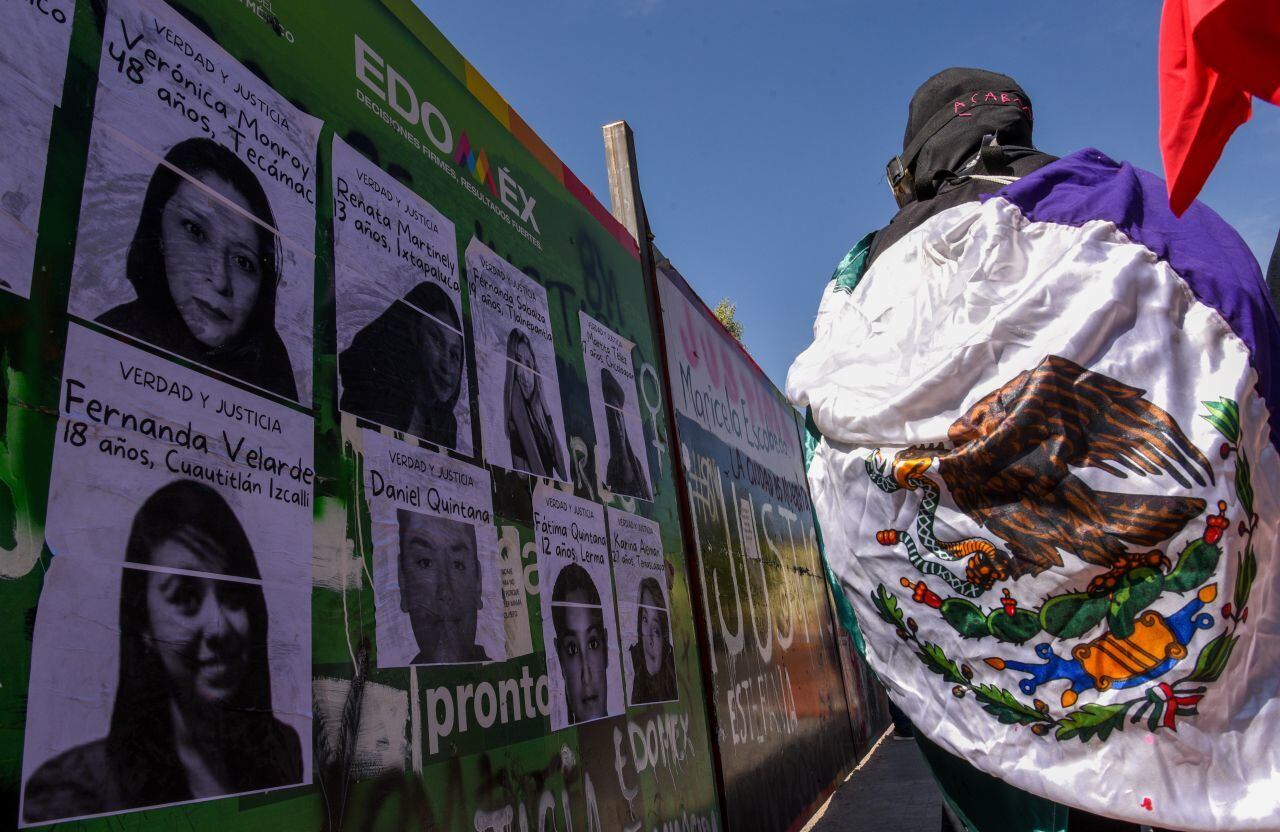Protesta por la violencia contra las mujeres