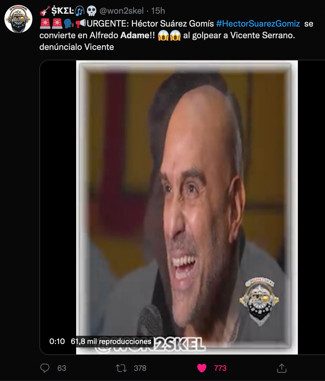 ¿Alfredo Adame vs. Carlos Trejo?: Pleito entre Hector Suárez Gomís y Vicente Serrano la revive en memes