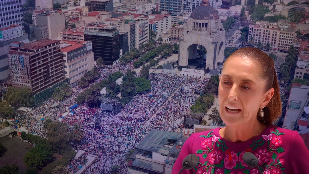 130 mil personas fueron al segundo informe de Claudia Sheinbaum en el Monumento a la Revolución.